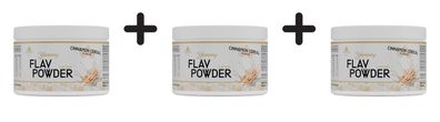 3 x Peak Yummy Flav Powder (250g) Cinnamon Cereal