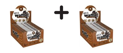 2 x Go Fitness Protein Waffle (12x50g) Double Choc