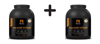 2 x Reflex Nutrition One Stop Xtreme (4.35kg) Vanilla Ice Cream