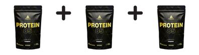 3 x Peak Protein 85 (900g) Strawberry