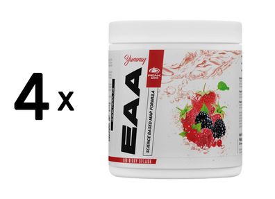 4 x Peak Yummy EAA (400g) Red Berry Splash