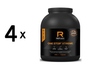 4 x Reflex Nutrition One Stop Xtreme (2.03kg) Chocolate Perfection
