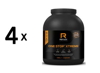 4 x Reflex Nutrition One Stop Xtreme (4.35kg) Chocolate Perfection