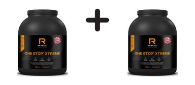 2 x Reflex Nutrition One Stop Xtreme (4.35kg) Strawberries and Cream