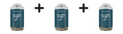 3 x Myprotein MyVitamins Essential Omega-3 (90 caps)
