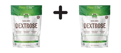 2 x Now Foods Dextrose (2lbs)