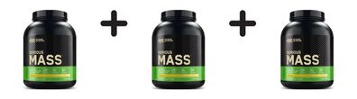 3 x Optimum Nutrition Serious Mass (6lbs) Banana