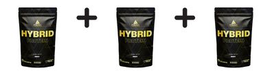 3 x Peak Hybrid Protein (900g) Vanilla