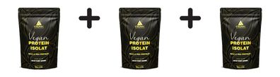 3 x Peak Vegan Protein Isolate (750g) Salted Peanut Caramel
