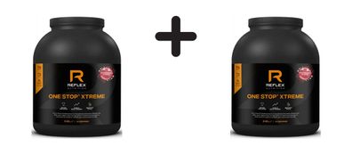 2 x Reflex Nutrition One Stop Xtreme (2.03kg) Strawberries and Cream