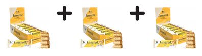3 x Myprotein Layered Bars (12x60g) White Gold