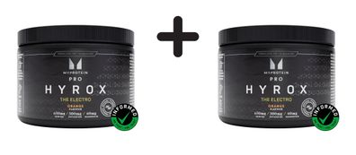 2 x Myprotein PRO x HYROX: The Electro (30 Serv) Orange