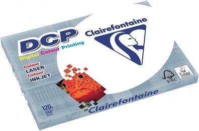 Clairefontaine DCP digital color printing 1845C - 120g/m² DIN-A3 250 Blatt weiß