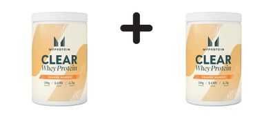 2 x Myprotein Clear Whey Protein (244g) Orange Mango