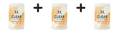 3 x Myprotein Clear Whey Protein (244g) Orange Mango