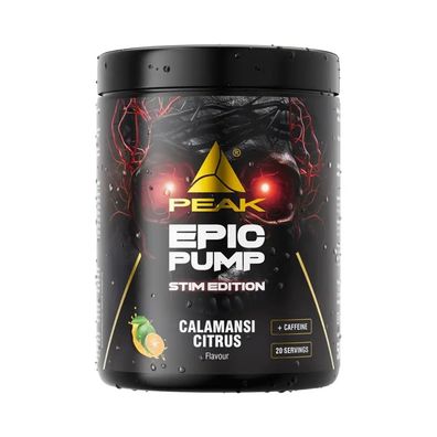 Peak Epic Pump Stim Edition (500g) Calamansi Citrus