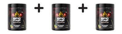 3 x Peak Epic Pump Stim Edition (500g) Calamansi Citrus