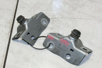 Opel Meriva B Motorhaubendämpfer Halter SET Z179 Silbersee 13273495 13273494 AKPM