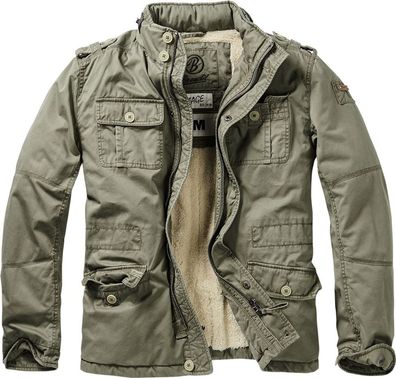 Brandit Jacke Britannia Winter Jacket in Olive