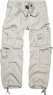 Brandit Hose Pure Vintage Trouser in Old White