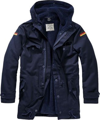 Brandit Jacke BW Parka Flag in Navy