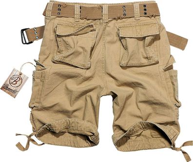 Brandit Shorts Savage Vintage in Beige