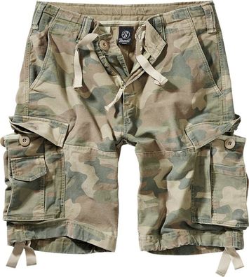 Brandit Vintage Shorts in Light Woodland