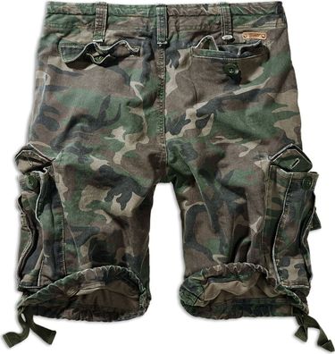 Brandit Vintage Shorts in Woodland