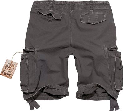 Brandit Vintage Shorts in Anthracite