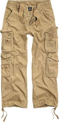 Brandit Hose Pure Vintage Trouser in Beige