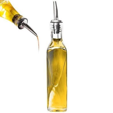 Glasflasche für Öl und Essig mit Dosierer, 250 ml