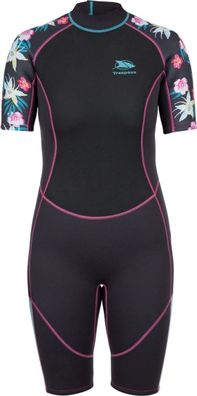Trespass Damen Neoprenanzug Sonar - Female 3Mm Short Wetsuit Dark Grey