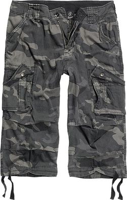 Brandit Shorts Urban Legend 3/4 Trouser in Darkcamo