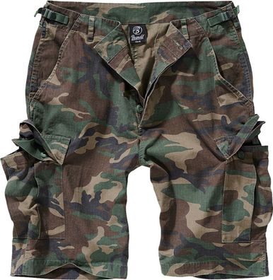 Brandit BDU Ripstop Shorts in Woodland