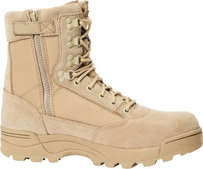 Brandit Schuh Zipper Tactical Boot in Camel