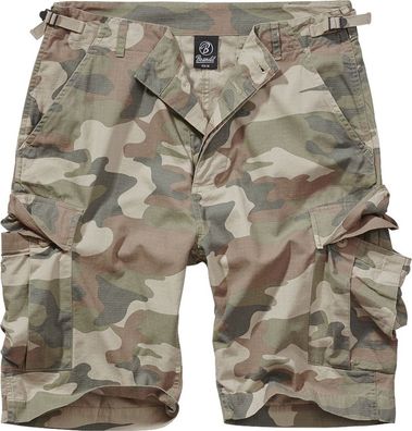 Brandit BDU Ripstop Shorts in Light Woodland