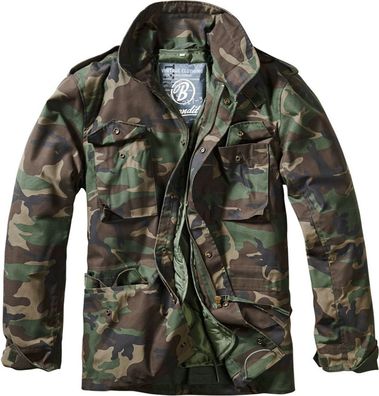 Brandit Jacke M65 Standard in Woodland