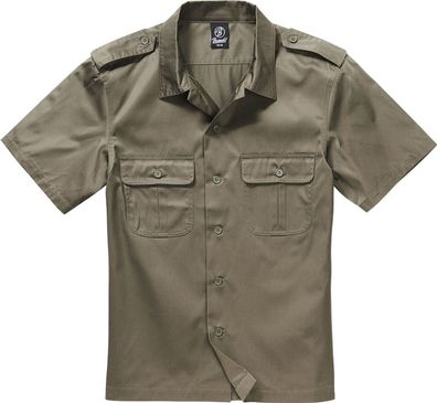 Brandit Hemd US Shirt 1/2 Arm in Olive