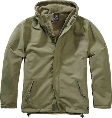 Brandit Jacke Windbreaker Frontzip in Olive