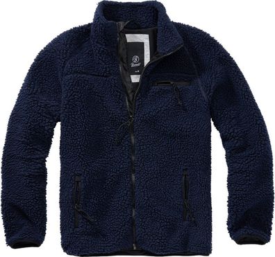 Brandit Herren Jacke Teddyfleece Jacket Navy