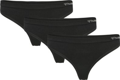 Hummel Damen Slip Hmljuno 3 Pack Seamless Thong 215060