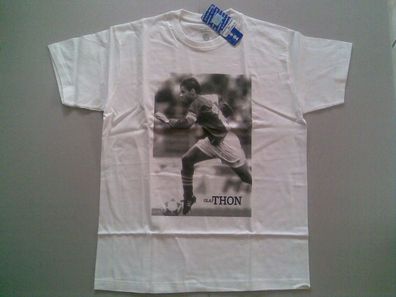 S04 FC Schalke 04 T-Shirt Olaf Thon Gr. M - 3XL neu!!