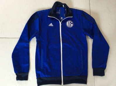 S04 FC Schalke 04 Adidas Sweat-Jacke Team Gr. XS neu