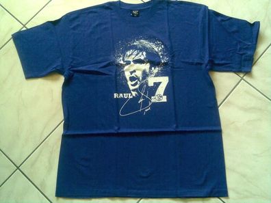 S04 FC Schalke 04 Damen-T-Shirt " Raul" Gr. S