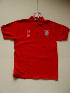 FC Bayern München Polo-Shirt "CL-Sieger 2013 " Gr. S - L