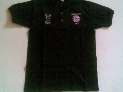 FC Bayern München Polo-Shirt "CL-Sieger 2013 " Gr. S + M neu!!