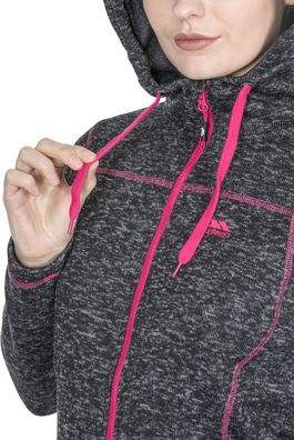 Trespass Damen Fleecejacke/Fleecepullover Odelia B - Female Fleece At300 Black Marl