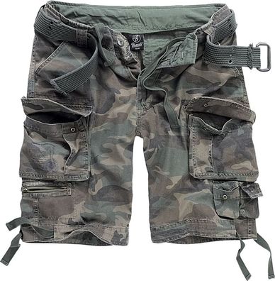 Brandit Shorts Savage Vintage in Woodland