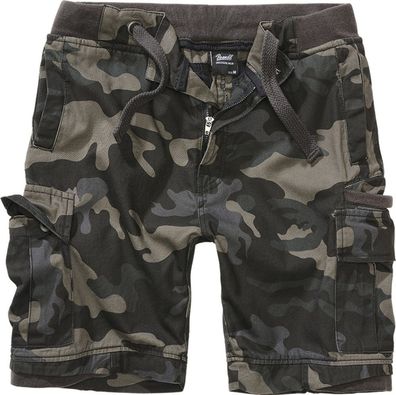 Brandit Herren Shorts Packham Vintage Shorts Darkcamo
