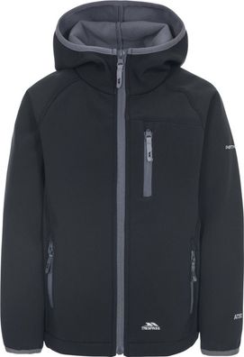 Trespass Kinder Jacke Kian - Kids Softshell Jacket Black